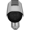 Telecamera fittizia solare - LINK2HOME - Flash rosso, batterie ricaricabili, ABS resistente