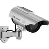 Telecamera fittizia solare - LINK2HOME - Flash rosso, batterie ricaricabili, ABS resistente