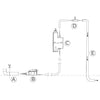 Pompa di sollevamento condensa - SFA - Sanicondens Clim Pack S - Scivolo bianco - Kit di installazione completo - 21 dBA