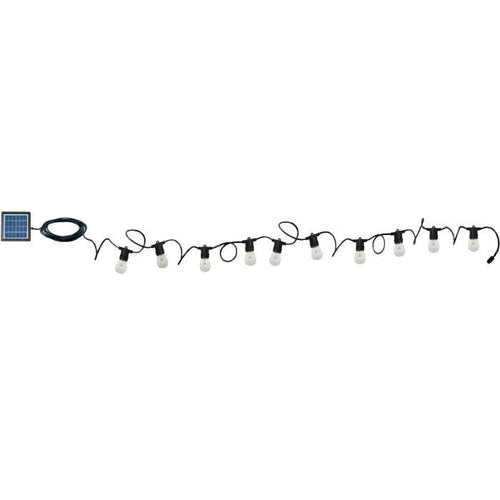 Ghirlanda solare - Rio Color - 5 m - Nero