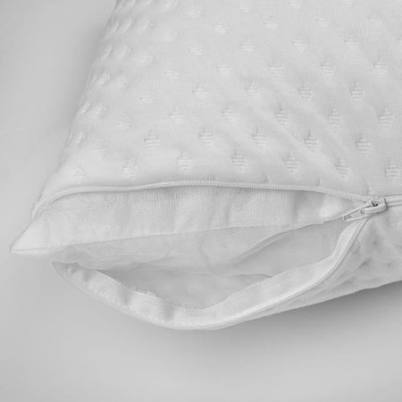 TOISON D'OR - Cuscino in memory foam - Memotec - Morbido comfort - 40x60 cm - Bianco