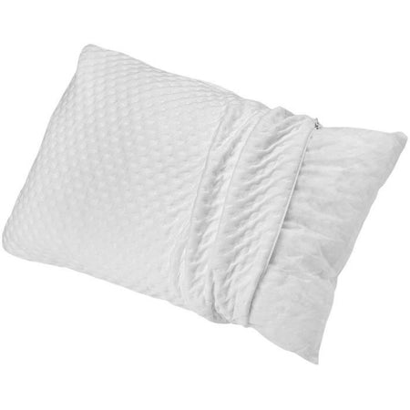 TOISON D'OR - Cuscino in memory foam - Memotec - Morbido comfort - 40x60 cm - Bianco