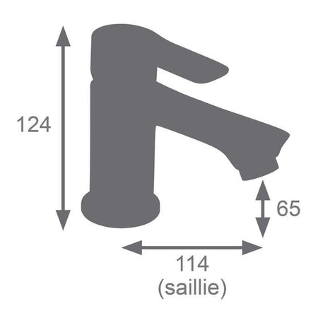 Miscelatore per lavello a infrarossi - Edouard Rousseau - NUUK - Cromato - Risparmio idrico - Massima igiene