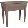 EDA Area vegetale con tavolo City Veg & Table - 73 x 38,5 x H 68 cm - 57 L - Taupe