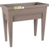 EDA Area vegetale con tavolo City Veg & Table - 73 x 38,5 x H 68 cm - 57 L - Taupe