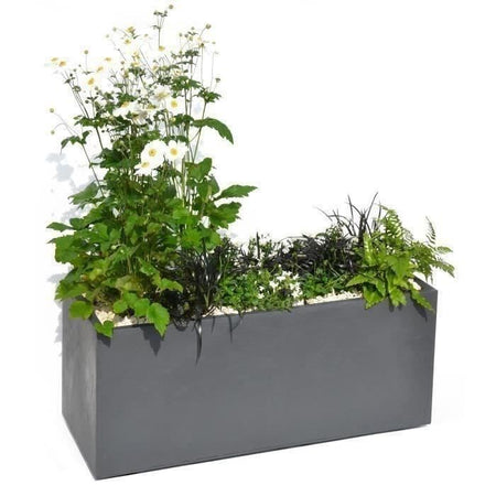 Eda Jardiniere Volcania - 99,5 x 39 x 43 cm - 98 L - Gralet Grey