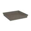 Sottovaso quadrato EDA Tuscany - 40 cm - Tortora