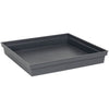 Sottovaso quadrato EDA Tuscany - 40 cm - Grigio antracite
