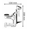 Accessorio di livellamento Bosch Professional BM1, soluzione universale per tutti i laser di linea - 0601015A01