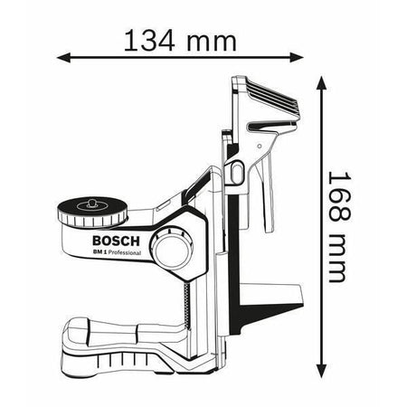Accessorio di livellamento Bosch Professional BM1, soluzione universale per tutti i laser di linea - 0601015A01