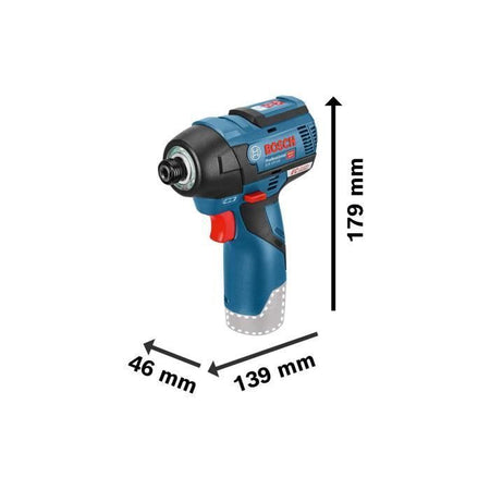 Avvitatore ad impulsi Bosch Professional GDR 12V-110 + 2 batterie 3,0 Ah in L-BOXX - 06019E0005