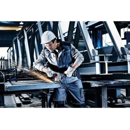 Smerigliatrice BOSCH PROFESSIONAL GWX 18V-15 SC + 2 batterie 8,0Ah GAL 18V-160 C + L-Boxx X-lock