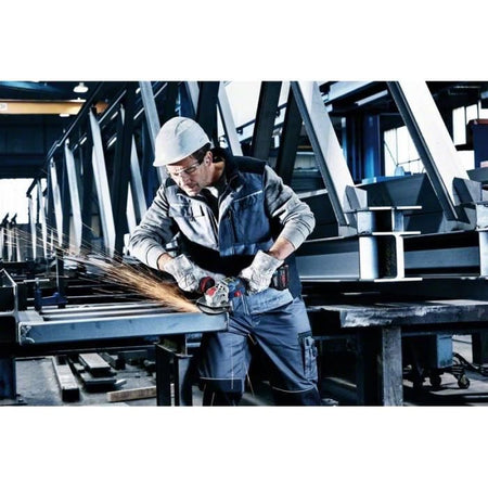 Smerigliatrice BOSCH PROFESSIONAL GWX 18V-15 SC + 2 batterie 8,0Ah GAL 18V-160 C + L-Boxx X-lock