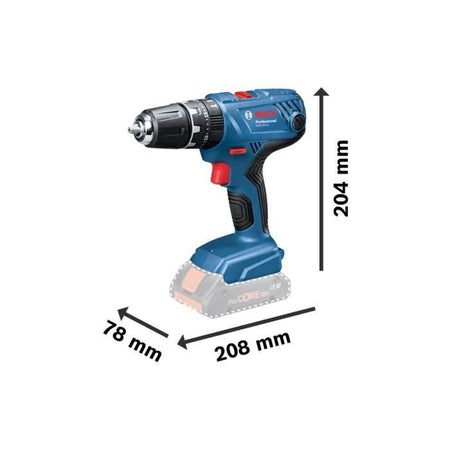 BOSCH PROFESSIONAL GSB 18V-21 Trapano a percussione + 2 batterie 2,0Ah + GAL 18V-40 + L-BOXX