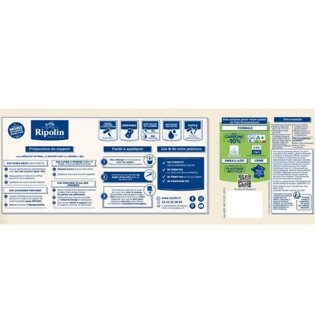 Spirito decorativo multisupporto beige agata satinata - RIPOLIN - 2,5 L