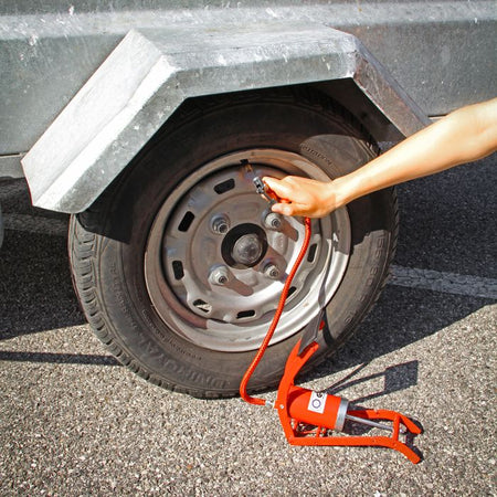 Pompa a pedale - ACCIAIO DI PRECISIONE - 3 bar Max