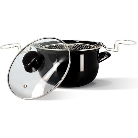 Friggitrice con il coperchio 26 centimetri
