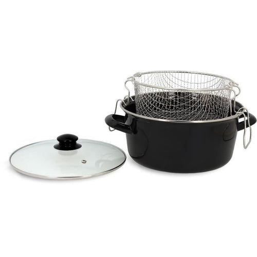 Friggitrice con il coperchio 26 centimetri