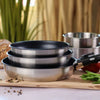 Set di pentole - Induzione - MENASTYL - 7930018 - Acciaio inossidabile - 6 pezzi - Manico rimovibile - Grigio