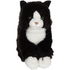 Peluche - Gipsy Toys - Gatto Mimiz - 28 cm - Nero/Bianco
