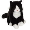 Peluche - Gipsy Toys - Gatto Mimiz - 28 cm - Nero/Bianco