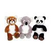 Peluche Panda Rosso - GIPSY TOYS - Foresta Verde, 20 cm