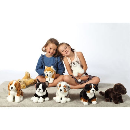 Peluche Cane Shiba - GIPSY TOYS - Seduto, 25 cm