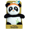 PANDA INDIANA Borsa dell'acqua calda in peluche +/- 21 cm