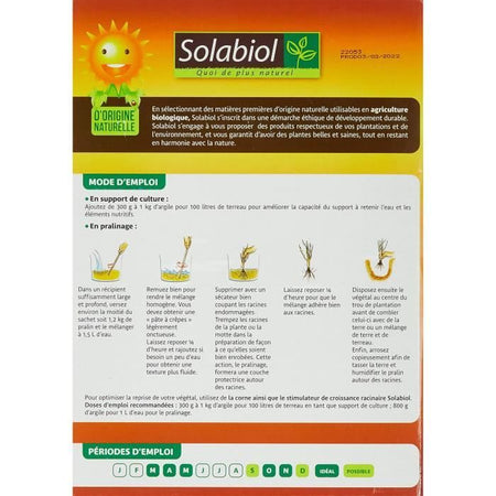 SOLABIOL SOPRAL3 Pralin con argille verdi - 2,4 Kg