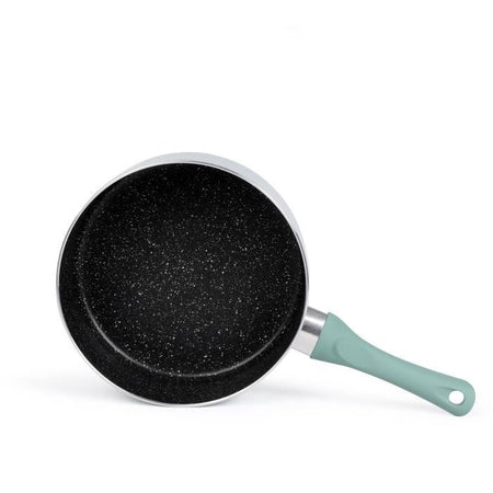 Set 3 pentole - LIVOO - MEN125VS - Rivestimento antiaderente in alluminio - 16 - 18 - 20 cm - Spessore 2,5 mm - Manico 16 cm