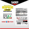 SADER Scatola in metallo liquido a contatto liquido in neoprene - 250 ml
