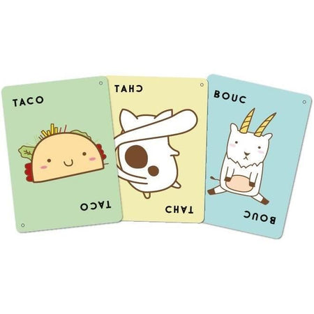 Gioco da tavolo - Blue Orange - Taco Verso Goat Cheese Pizza - Età 8 anni - Durata 10 min - Gioco di società