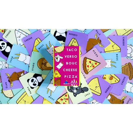 Gioco da tavolo - Blue Orange - Taco Verso Goat Cheese Pizza - Età 8 anni - Durata 10 min - Gioco di società