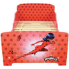 Fun house miracoloso letto di coccinella con lattes box primavera 140x70 cm