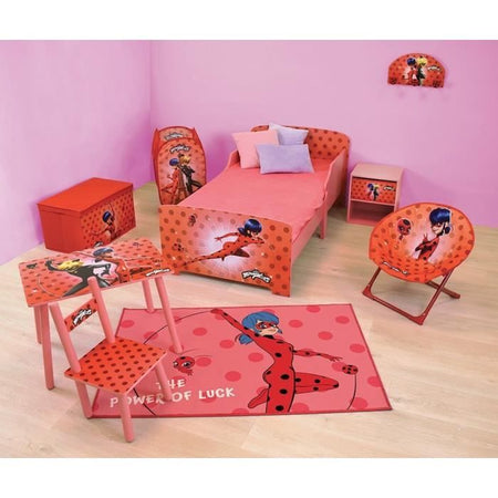 Fun house miracoloso letto di coccinella con lattes box primavera 140x70 cm