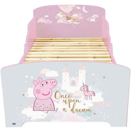 Fun House Peppa Pig Dream illuminato con Lattes Box Spring 140 x 70 cm