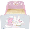Fun House Peppa Pig Dream illuminato con Lattes Box Spring 140 x 70 cm