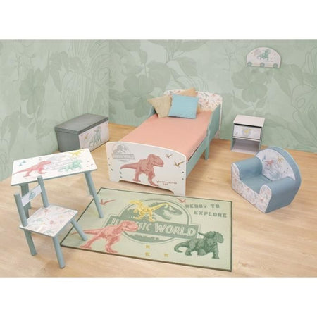 Capestro con cassetto dei dinosauri - Word Jurassic - Fun House - H.36 X L.33 X D.30 cm