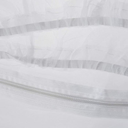 Zanzariera DOMIVA a forma di copertura - Adattabile - Bianco