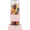 Mini frullatore - SMOO12 - 300 W - 570 mL - Rosa pastello - 2 bottiglie d'acqua incluse