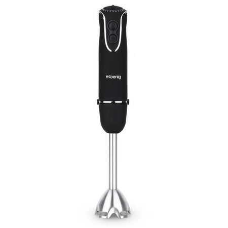 Frullatore ad immersione 3 in 1 - H.Koenig - MIX75 - 850 W - 5 velocità + Turbo - Lame in acciaio inox - Accessori inclusi