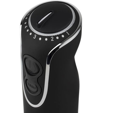 Frullatore ad immersione 3 in 1 - H.Koenig - MIX75 - 850 W - 5 velocità + Turbo - Lame in acciaio inox - Accessori inclusi