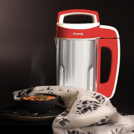 Frullatore riscaldato - H.Koenig - MXC18 - 850 W - 1,1 L - Acciaio inossidabile - 2 programmi di cottura