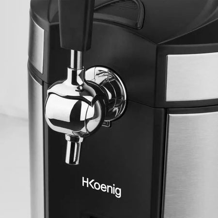 HKoeNIG Brewer - Per tutti i fusti da 5L - Nero / Acciaio inossidabile - BW1880