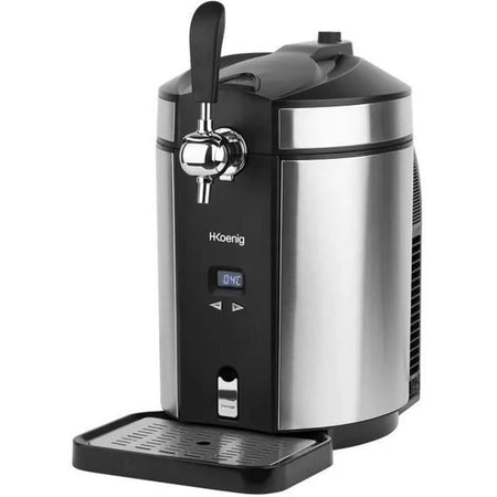 HKoeNIG Brewer - Per tutti i fusti da 5L - Nero / Acciaio inossidabile - BW1880