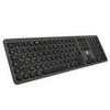 Tastiera Bluetooth ricaricabile BLUE ELEMENT per Mac - nera - FR