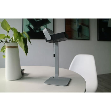 Lampada da tavolo solare di design - Easy - Grigio