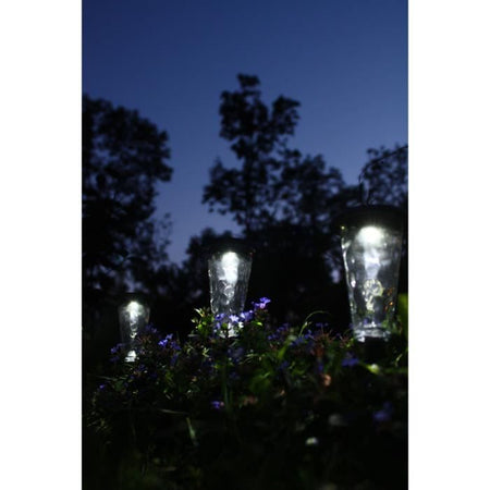 Set di 3 fari solari - Canopo - 20 lumen - Beige