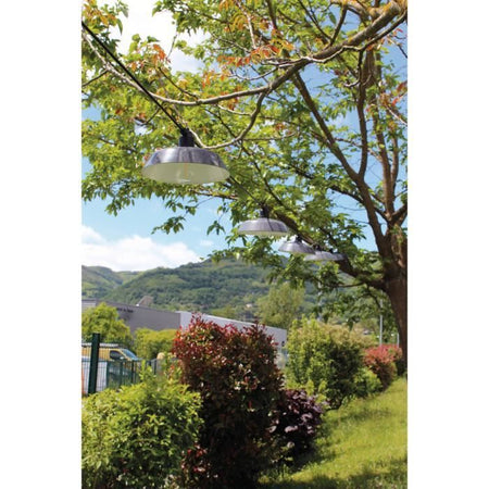 Ghirlanda solare - Rio Vintage - 7,50 m - Grigio