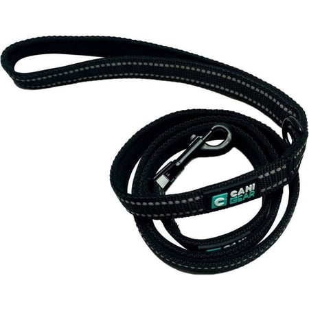 Guinzaglio per cani - CANI GEAR - 120 cm - Nero